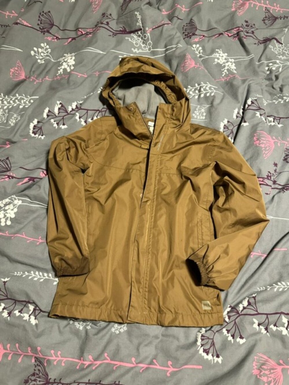 MEC Size 10 insulated rain jacket